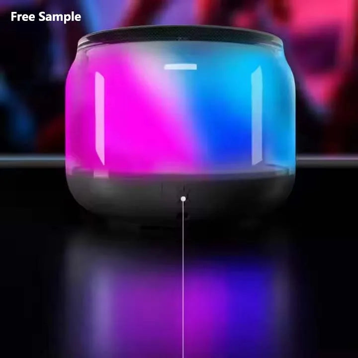 Bluetooth Speaker -RGB Mini Speaker S300 Wireless BT Speaker with Mini Compact Lightweight Music can be Colorful