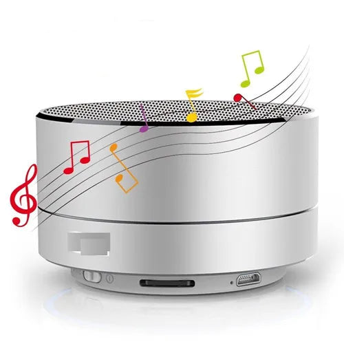 Bluetooth Speaker -Hot Sale High Quality Audio RGB Portable A10 LED Round Mini Wireless Bluetooth Speaker