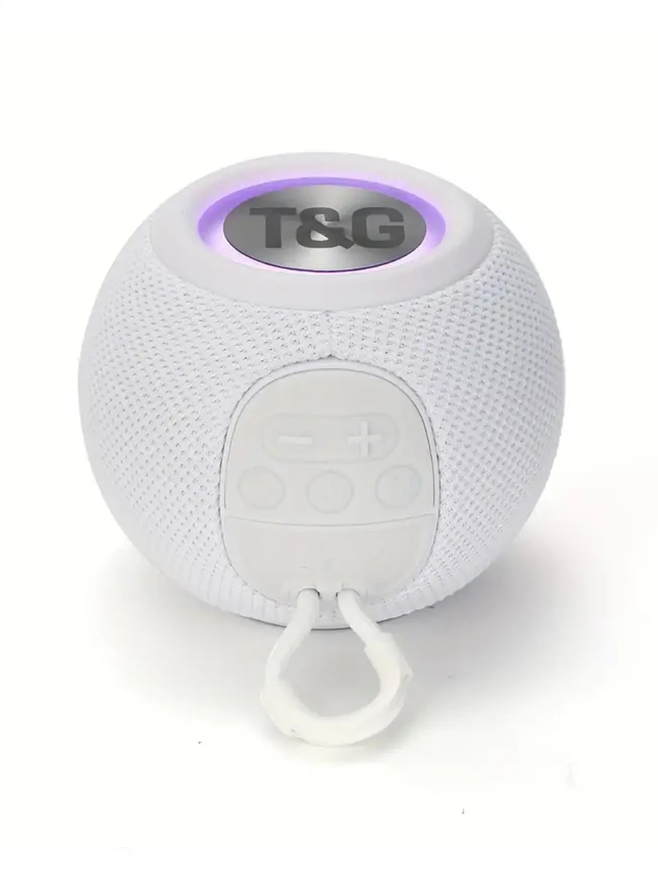 Bluetooth Speaker -TG337 BlueTooth Speaker Wireless Colorful Lamp Fabric USB TF Aux Subwoofer Outdoor Portable Mini Speaker