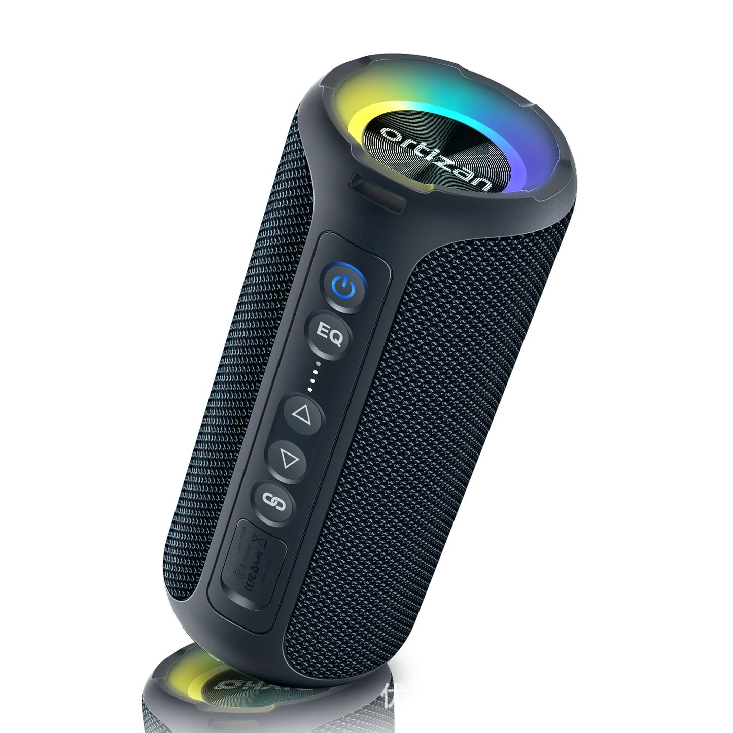 Bluetooth Speaker -X8PRO Luminous Wireless for Bluetooth Fabric Speaker RGB LED Lighting TWS Subwoofer New Product Multi-Sound Effect Battery Audio