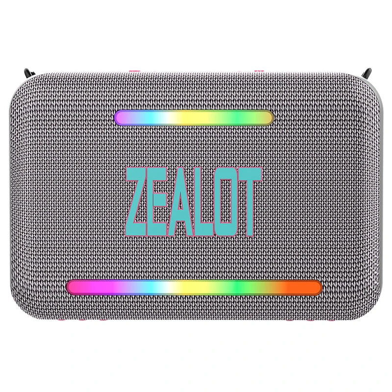 Bluetooth Speaker -120W Zealot S95 for Bluetooth Speaker with RGB LED Lighting High Power Party Audio Device