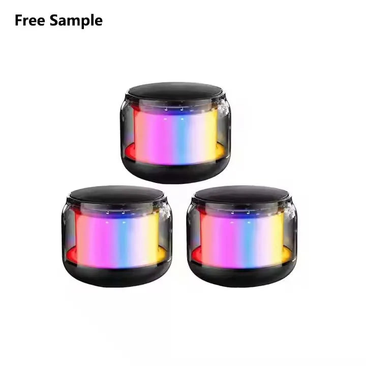 Bluetooth Speaker -RGB Mini Speaker S300 Wireless BT Speaker with Mini Compact Lightweight Music can be Colorful