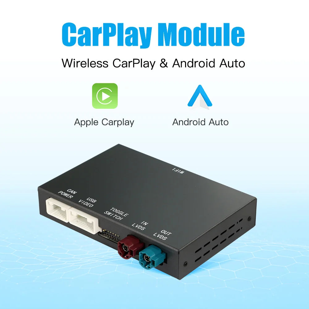 Bluetooth Speaker -Wireless Apple CarPlay Android Auto Box for BMW NBT CIC System F10 F20 F30 F15 F25 E60 E90 1 3 4 5 6 7 Series X1 X3 X4 X5 X6