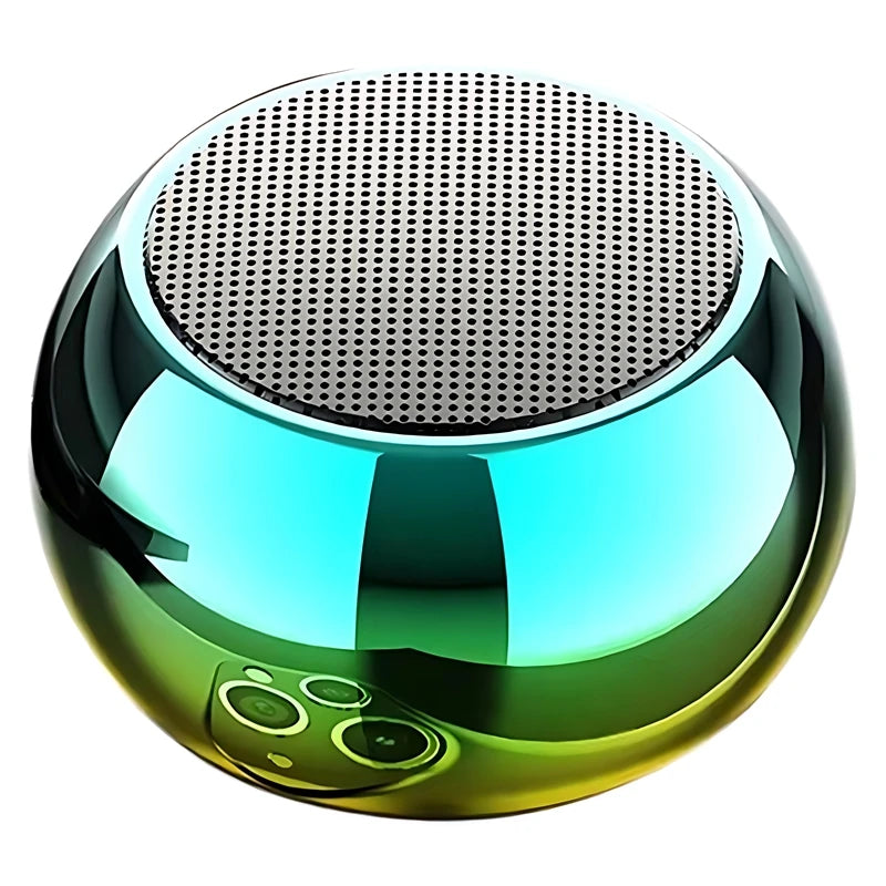 Bluetooth Speaker -Hot Selling M3 Tws Super Mini Speaker Colorful Outdoor Portable 3D Round Small Loud Bass Wireless Bt Speaker