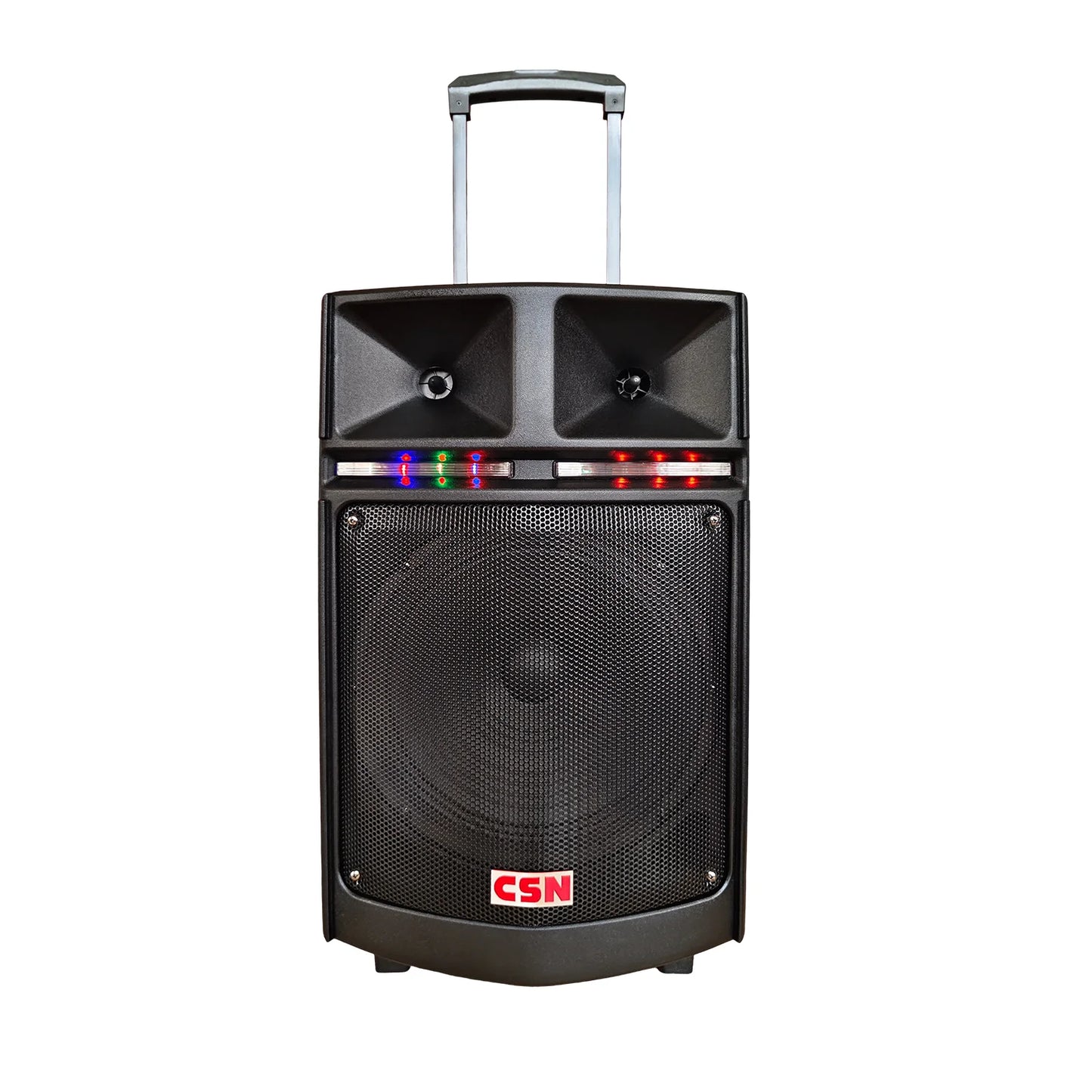 Bluetooth Speaker -Altavoz De Karaoke Big Speakers Outdoor Dj Party Altavoces De Escenario Bocinas De 15 Pulgadas Trolley Speaker With Wireless Mic