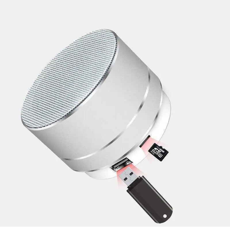 Bluetooth Speaker -Hot Sale High Quality Audio RGB Portable A10 LED Round Mini Wireless Bluetooth Speaker