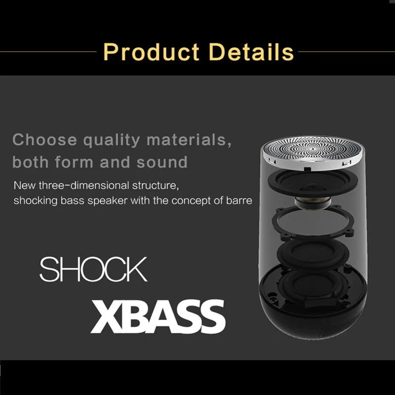 Bluetooth Speaker -360 Sound Wireless Speaker Streams 3D Smart BT Audio Home Smart Speakers