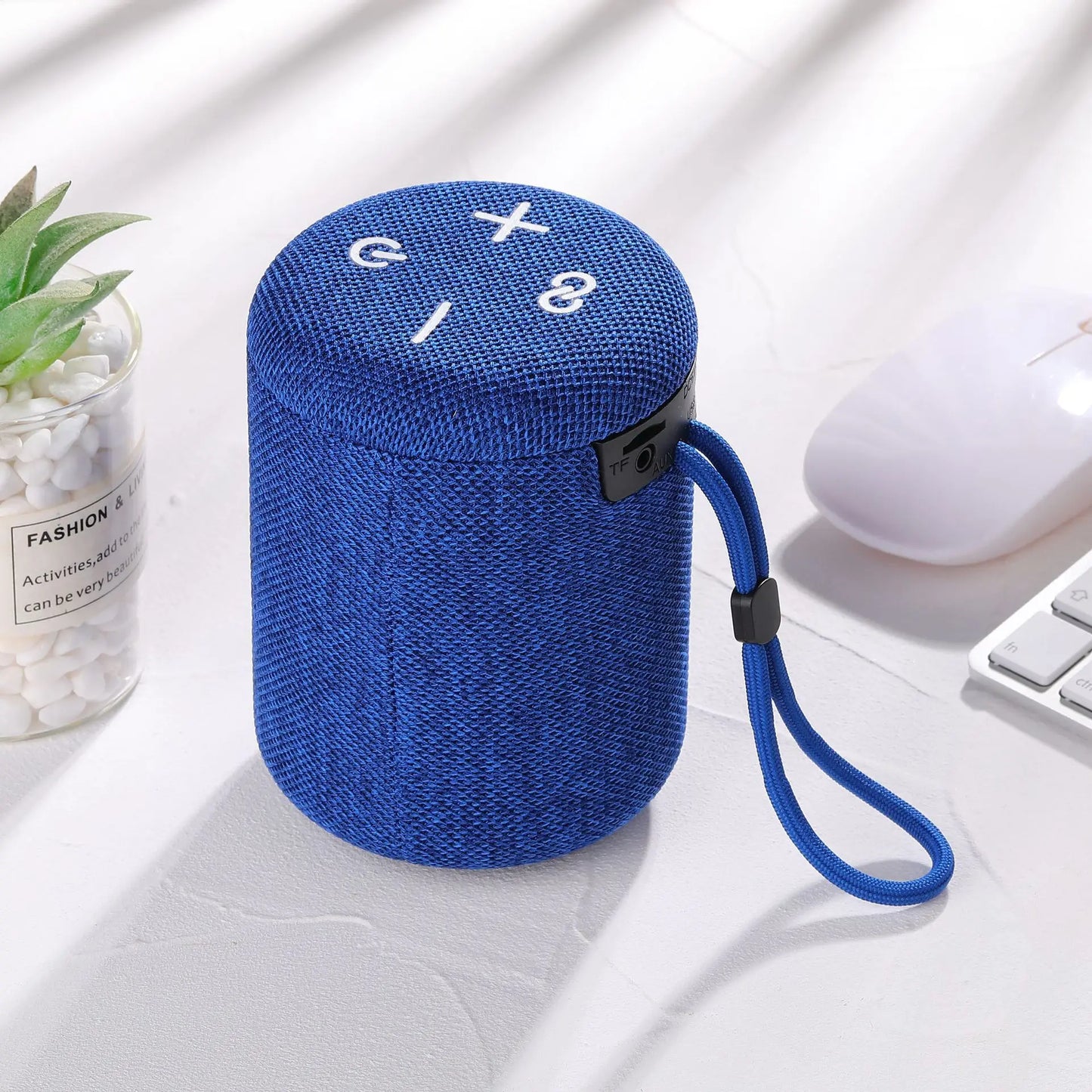 Bluetooth Speaker -Z10 Flip6 Portable Bluetooth Speakers Wireless 10W Bass Outdoor Music Player Speaker Gift Boombox for Friend Home With Fm