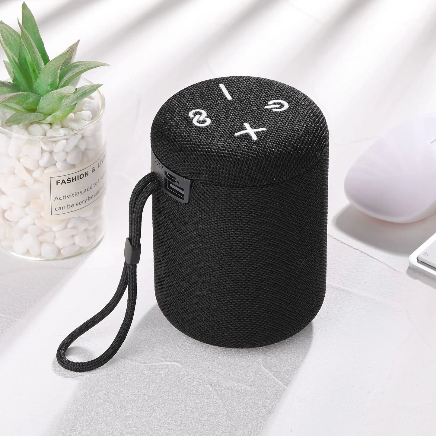 Bluetooth Speaker -Z10 Flip6 Portable Bluetooth Speakers Wireless 10W Bass Outdoor Music Player Speaker Gift Boombox for Friend Home With Fm