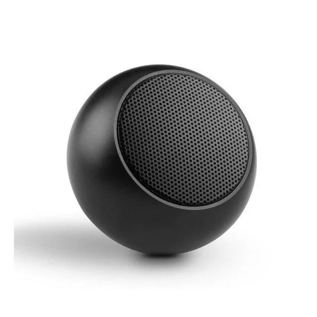 Bluetooth Speaker -Popular Wireless BT Speaker M3 Super Mini Multi Function Outdoor Sports Portable Round Small Steel Cannon Speakers