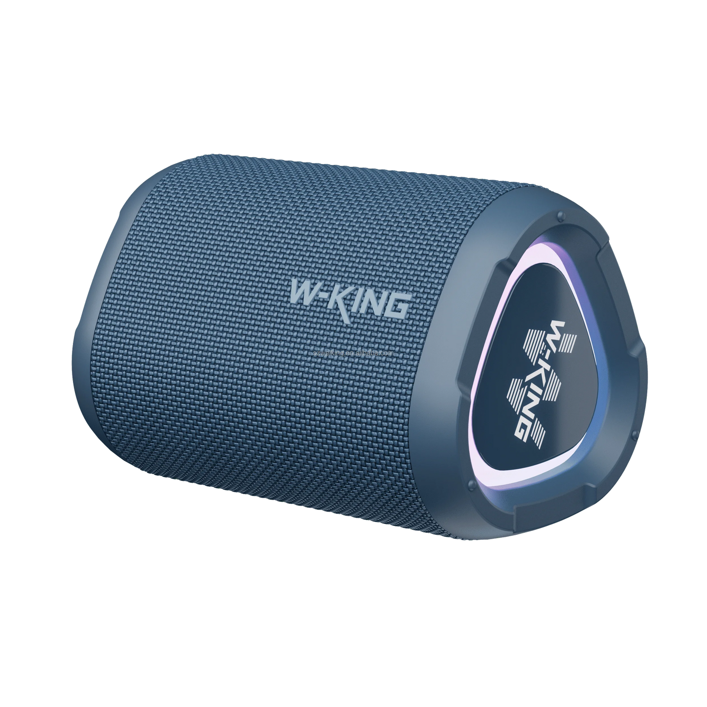 Bluetooth Speaker -IPX6 Waterproof Outdoor Portable Bluetooth Speaker W-King D110 Audio Speaker with RGB TF AUX Wireless Camping Traveling Speaker