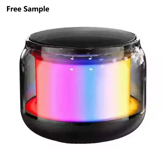 Bluetooth Speaker -RGB Mini Speaker S300 Wireless BT Speaker with Mini Compact Lightweight Music can be Colorful