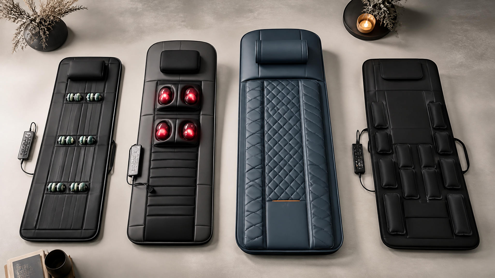 Tidesmit Full Body Massage Mattress: 10-Motor Heat vs. the Competition