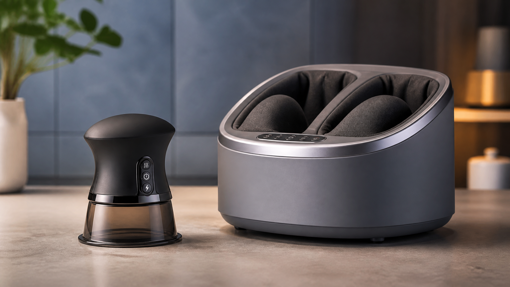 Tidesmit EMS Cupping Massager vs. Top Foot Massagers: Which Is Best?