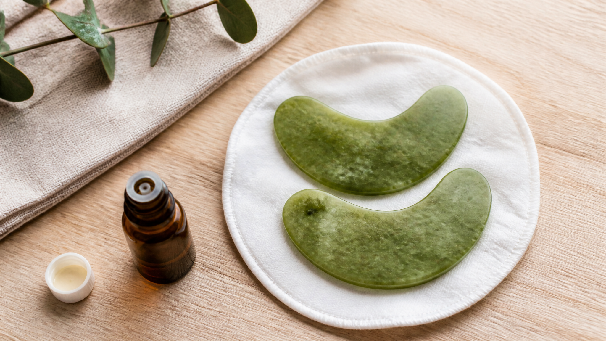 How to Use the Tidesmit Jade Eye Pads Cooling Crystal Recovery Pillow