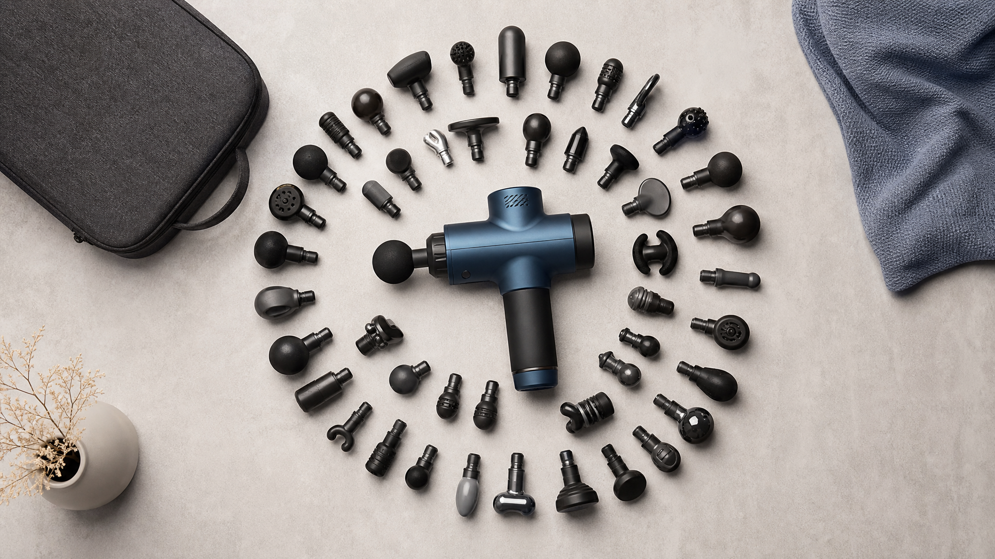 Tidesmit Deep Tissue Massage Gun Review: 66 Heads for Muscle Recovery