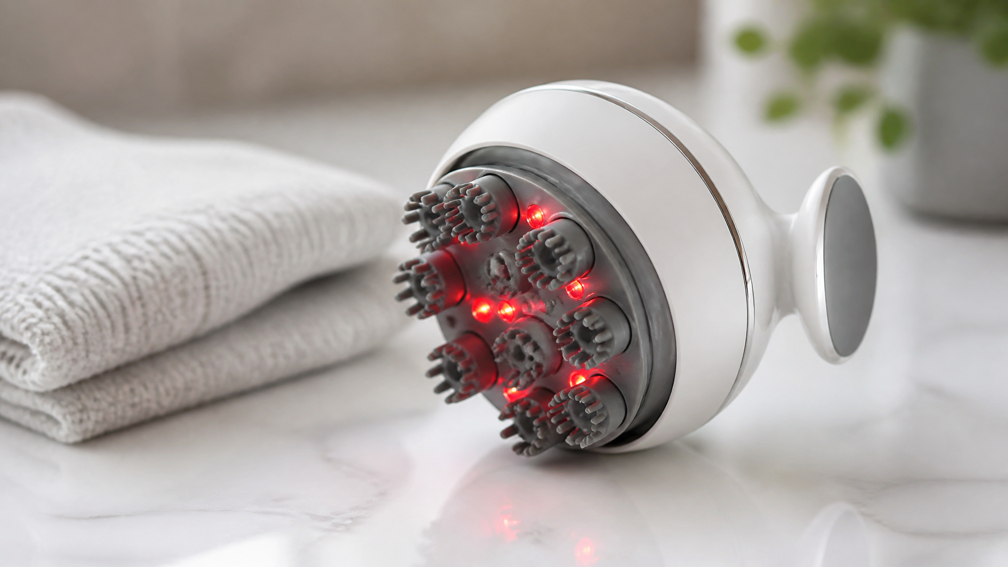 Red Light Therapy for Headaches: How Tidesmit Electric Head Massager Works
