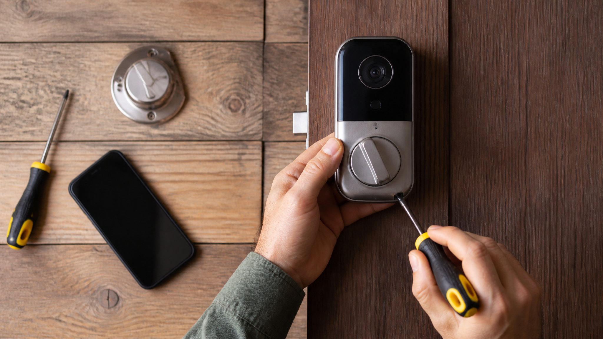 How to Set Up and Use a Smart Lock with Camera