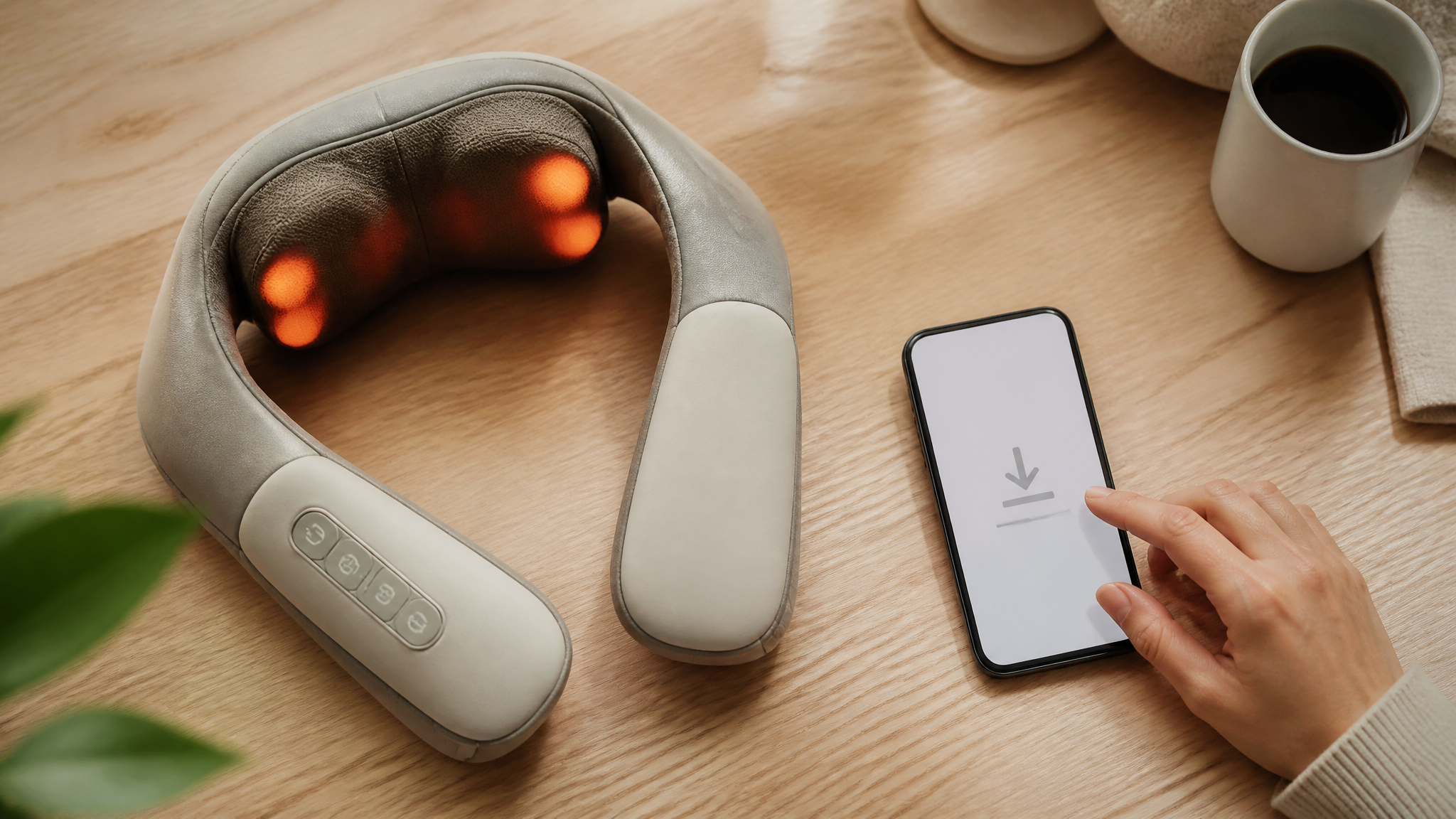 How to Download the Tidesmit 4D Cordless Shiatsu Neck Massager Manual