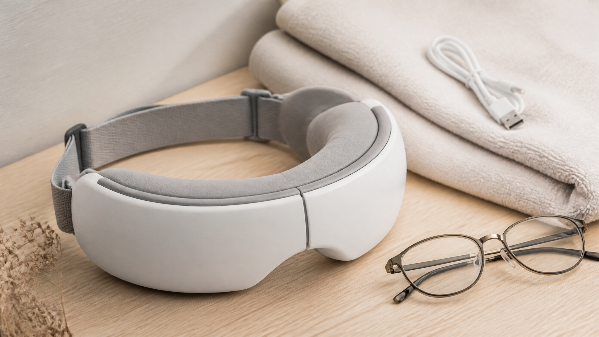 How Electric Eye Massagers Work: 42°C Heat Therapy and Vibration
