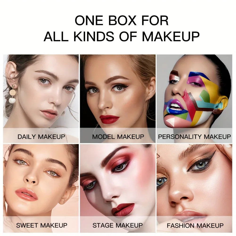 Professional Makeup Kit 86 Color Palette | Matte & Satin Finish Professional Makeup Kits Tidesmit