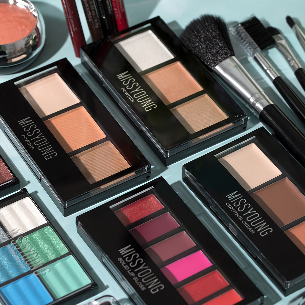 This 106pcs Luxury Cosmetics Gift Set Includes an Eyeshadow Palette, Lip Gloss Set, Lipstick, Concealer, Blush, Mascara, Eyeliner, Loose Powder Brush, And More, All Combined Into One Makeup Gift Set—Perfect for Mom, Best Fr Tidesmit