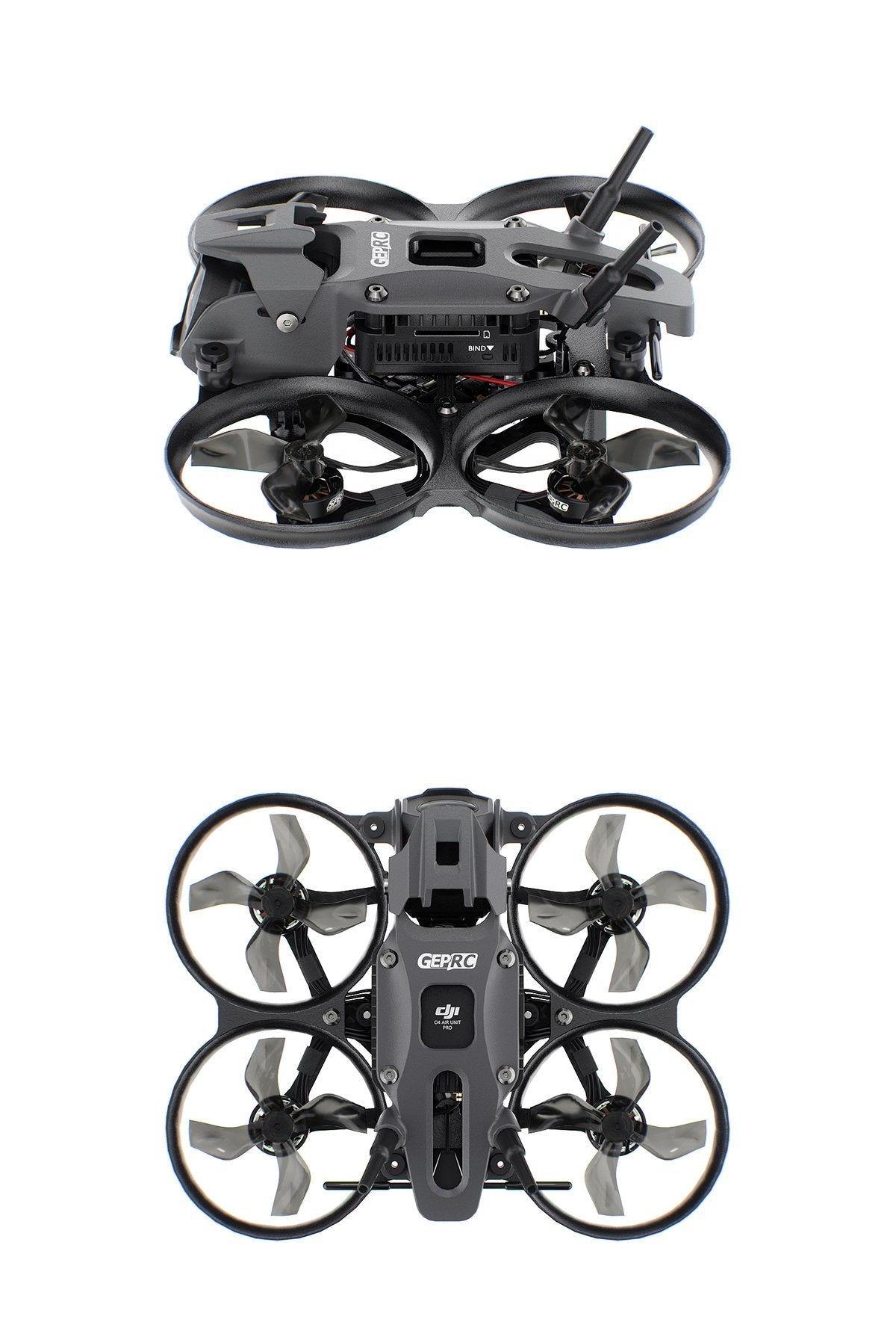 DarkStar16 1.6-Inch FPV Racing Quadcopter with High-KV Motors Tidesmit