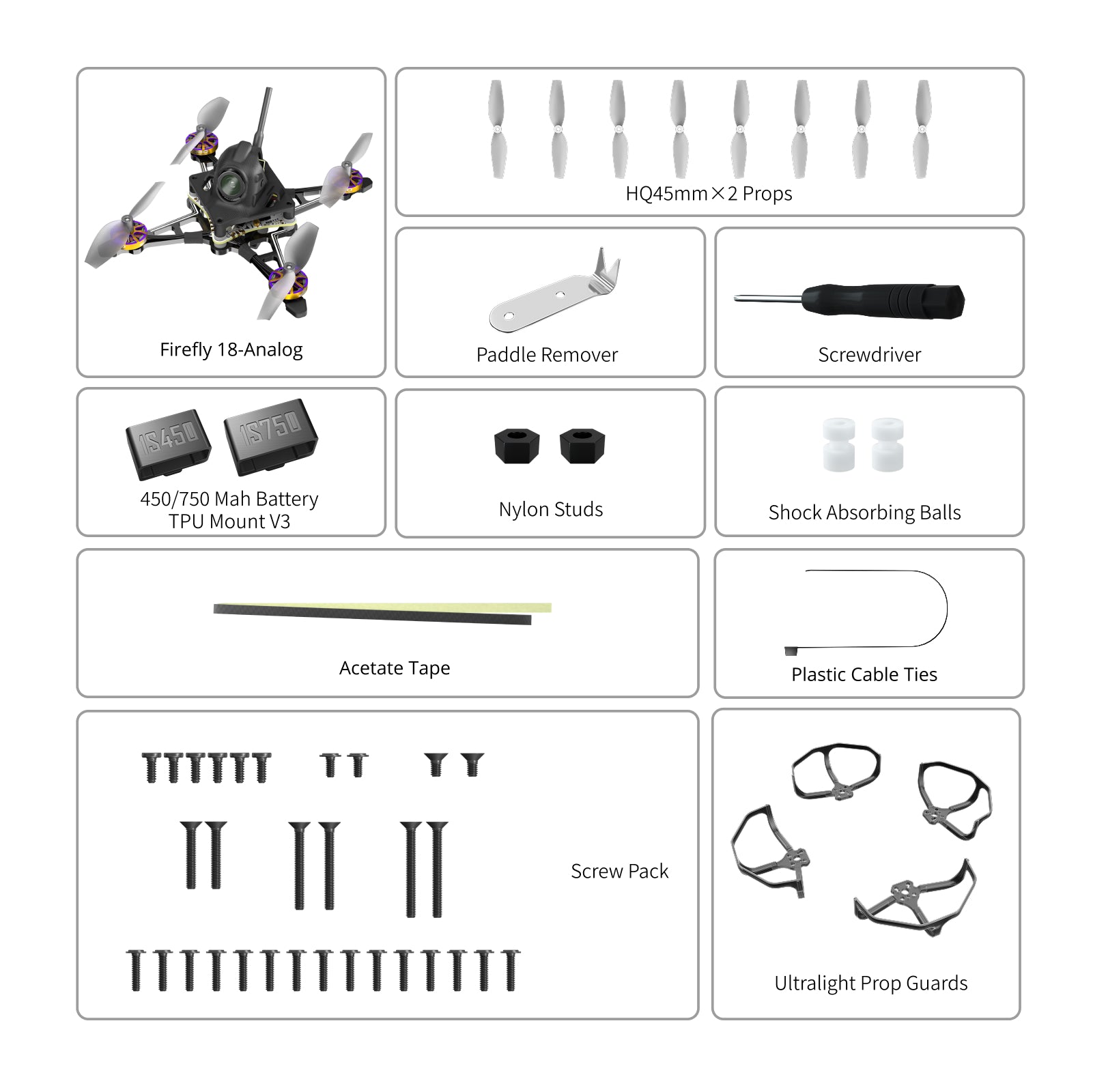 Flywoo Firefly Nano Tiny Drone 1S ELRS - Precision FPV Flight Control Tidesmit