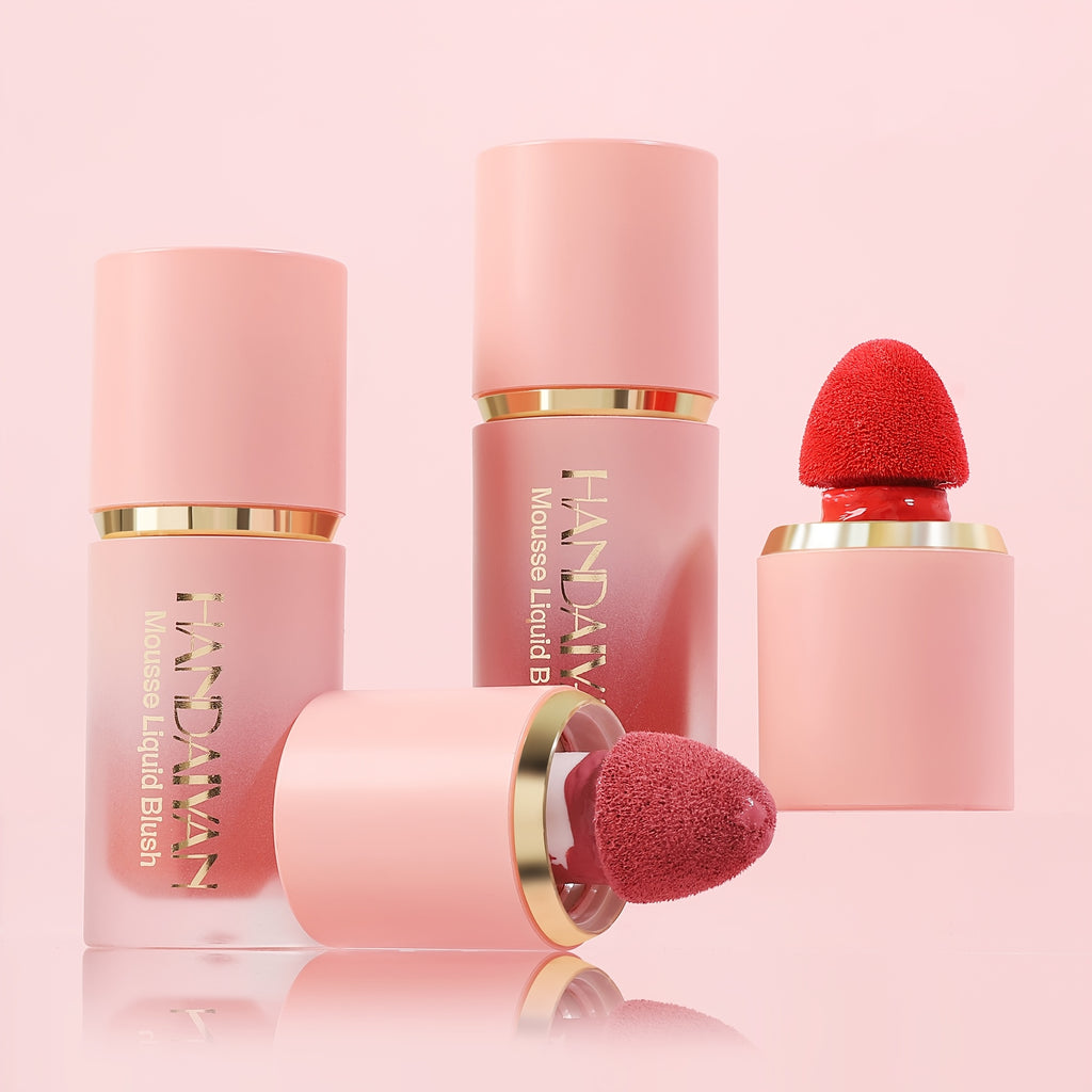Liquid Cream Blush Set - Long-Lasting Matte Finish, 2-Piece Kit Permanent Makeup Machines Tidesmit