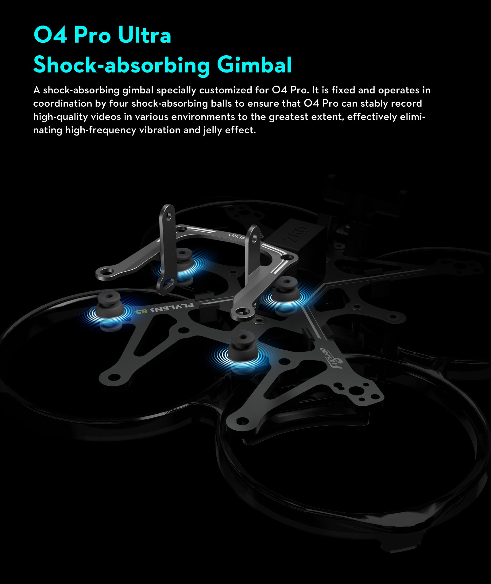 Flywoo Flylens 75 HD O4 FPV Drone | Compact 2S Racing Quadcopter Tidesmit