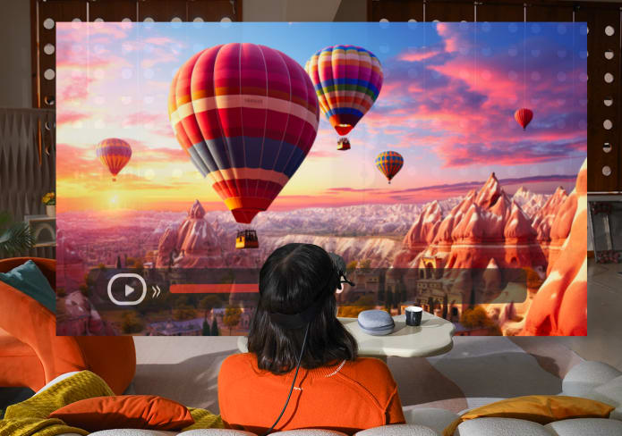 5K VR Headset for PC Gaming with Giant Screen Display - Tidesmit Tidesmit