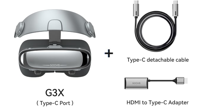 5K VR Headset for PC Gaming with Giant Screen Display - Tidesmit Tidesmit