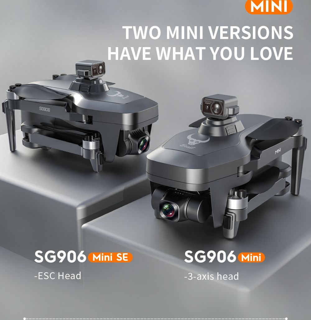 4K GPS Drone with Obstacle Avoidance | Foldable 3-Axis Stabilized Quadcopter Tidesmit
