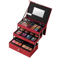Professional Makeup Kit by Tidesmit - Travel-Ready Salon Quality Set Professional Makeup Kits Red Tidesmit