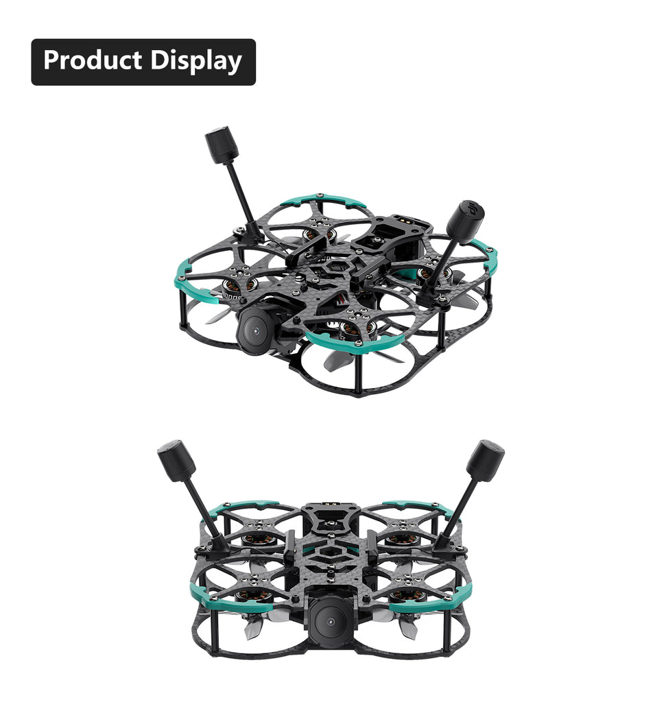 2 Inch CineWhoop FPV Drone 4S HD O4 Pro - Compact Precision Quadcopter Tidesmit