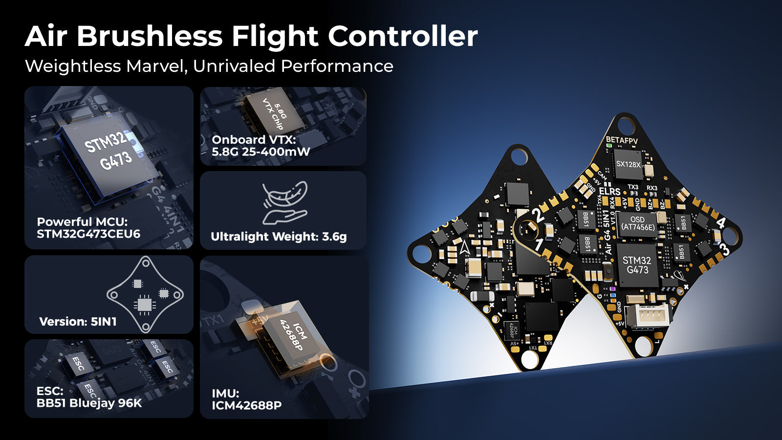 BETAFPV Air75 Brushless Whoop Drone | Lightweight FPV Performance Tidesmit