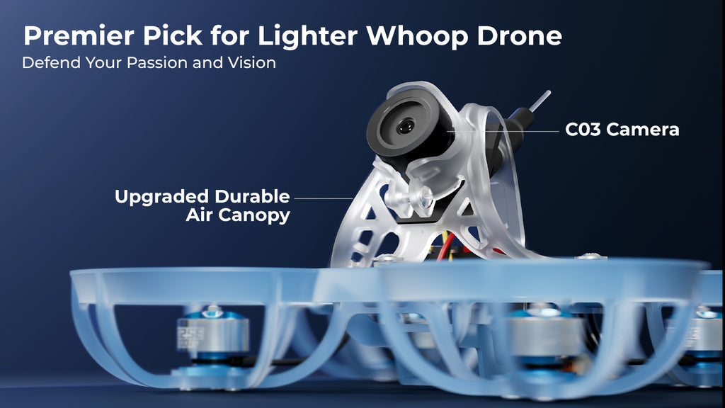 BETAFPV Air65 Brushless Whoop Drone - 2.4G Racing Quadcopter Tidesmit