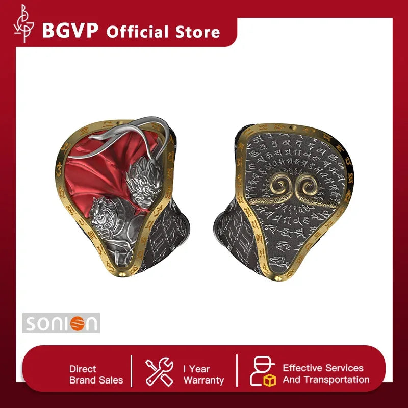 BGVP Wukong 15-Driver Hi-Fi In-Ear Monitors by Tidesmit Tidesmit