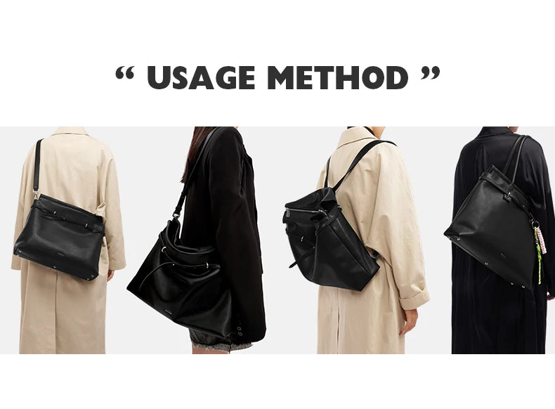 BAFELLI Underarm Tote Bag - Soft Travel Bag-Inspired Leather Crossbody for Women Compact Design Lightweight Shoulder Purse