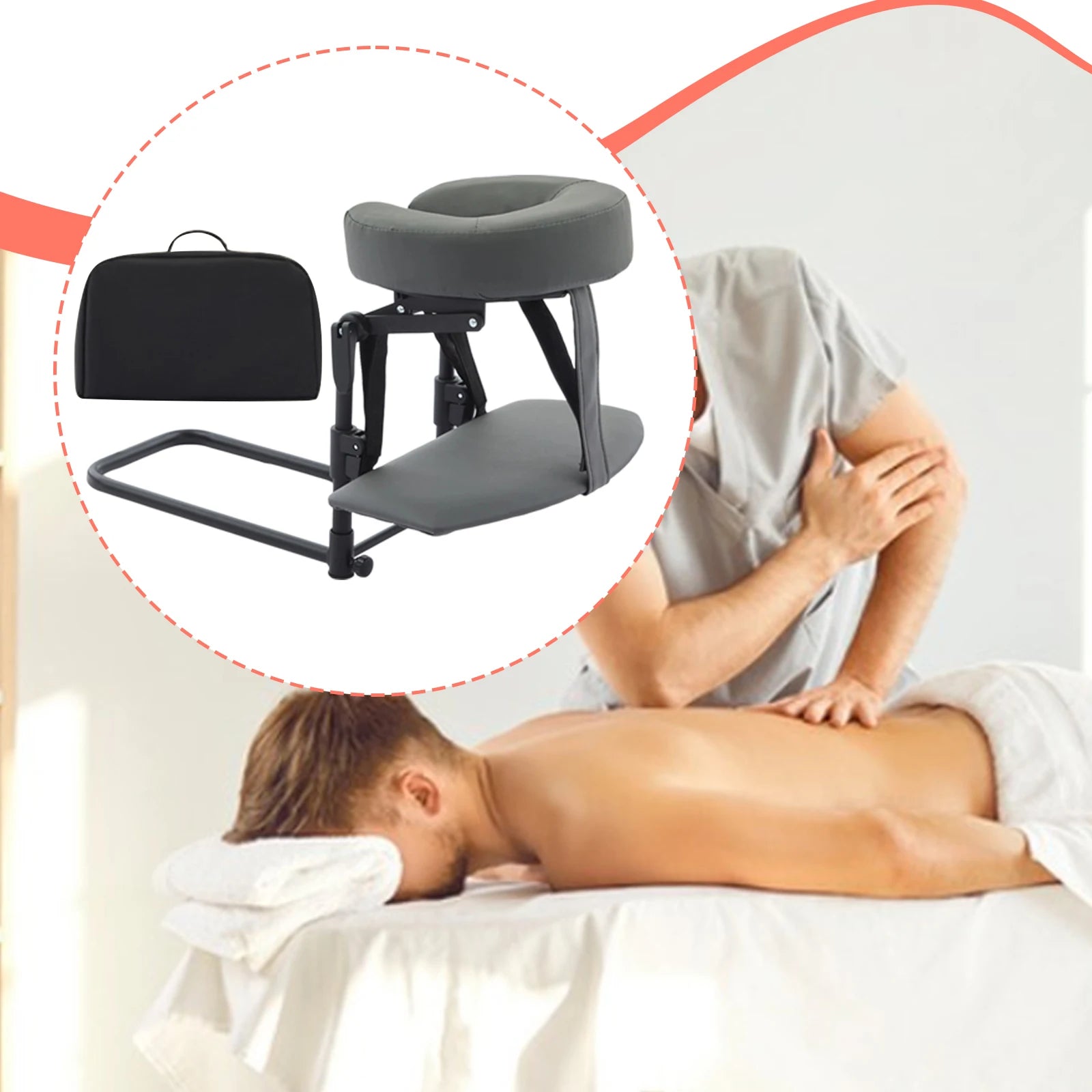 Portable Neck Massager for Cervical Relief | Ergonomic Relaxation Tool Relaxation Treatment Tidesmit