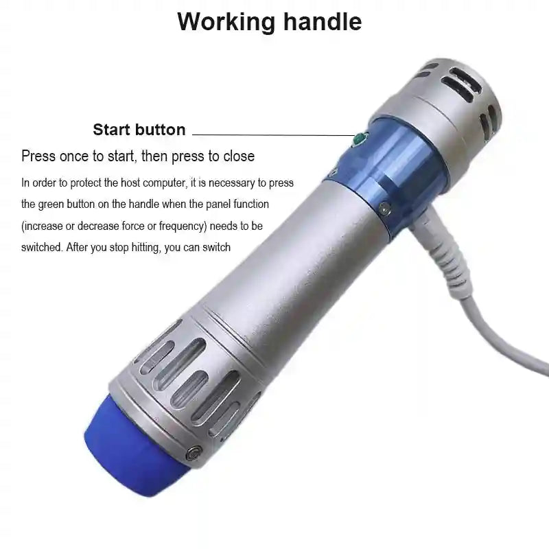 Shockwave Therapy Machine for Back Pain Relief - Certified Tidesmit 110V/220V Massage Chairs Tidesmit