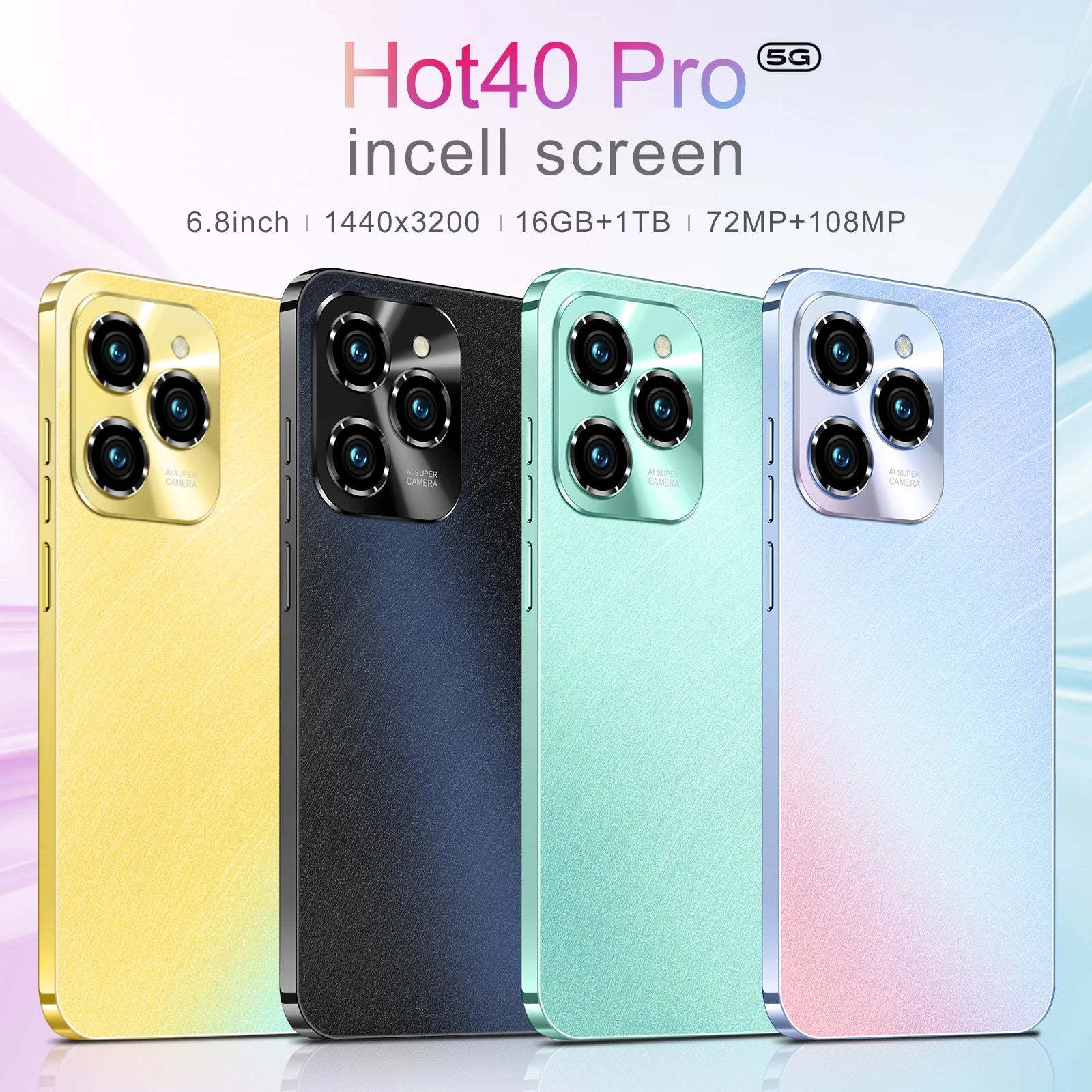 Hot 40 Pro Phone Case: Military-Grade Shockproof Cover Tidesmit