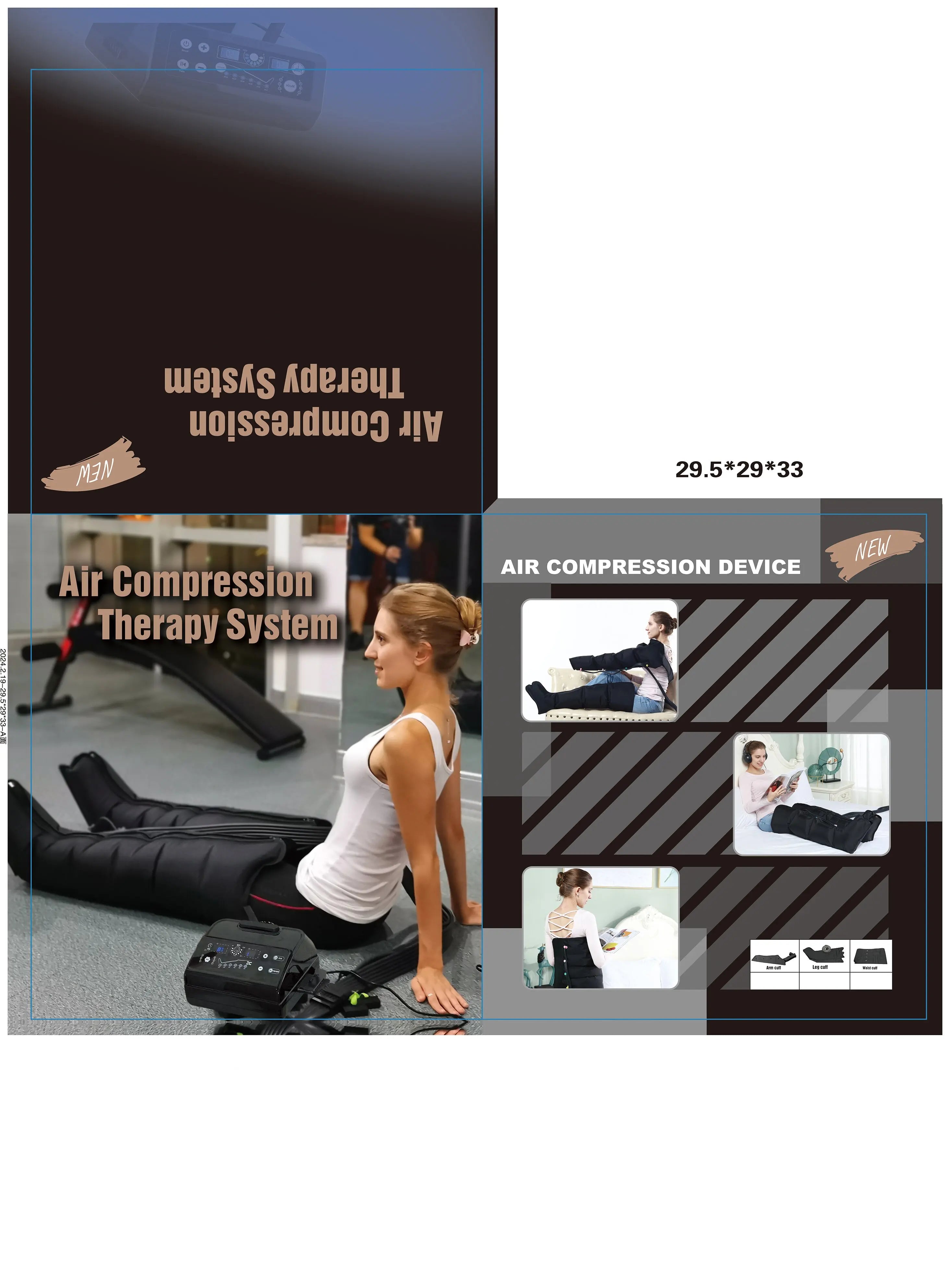 Leg Compression Massager for Circulation and Recovery by Tidesmit Relaxation Treatment Tidesmit