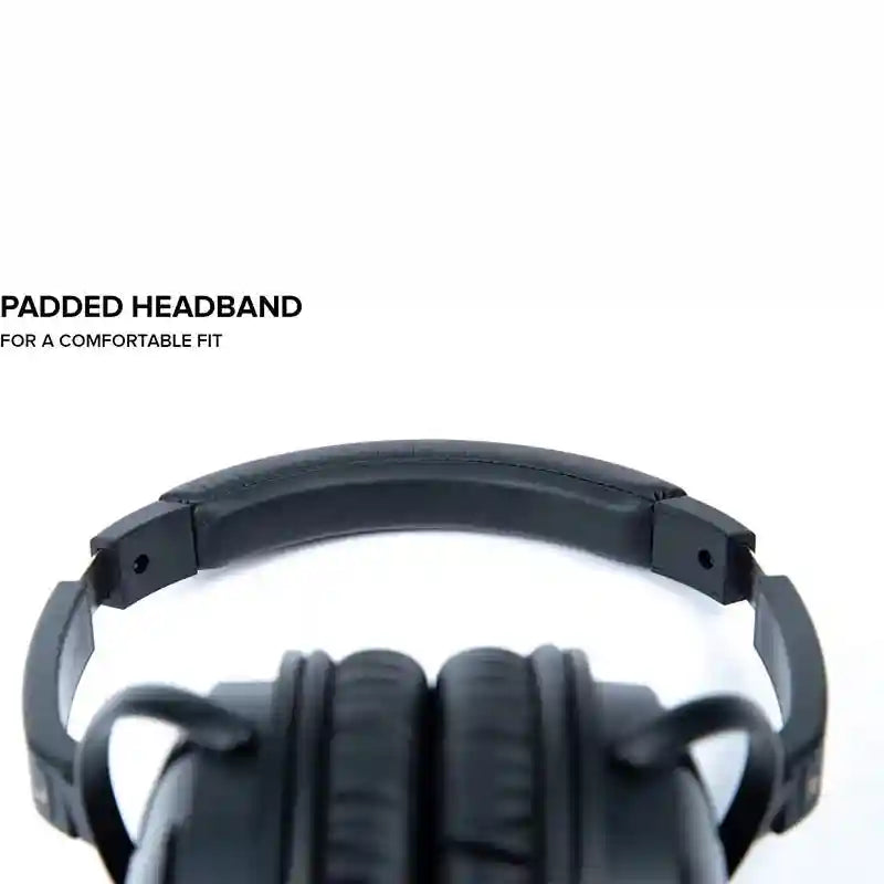 Wireless Over-Ear Headphones with Foster Drivers and Padded Headband Tidesmit