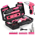 Household Tools Together with hammer and screwdriver with rechargeable lithium battery, Home Repair kit with briefcase