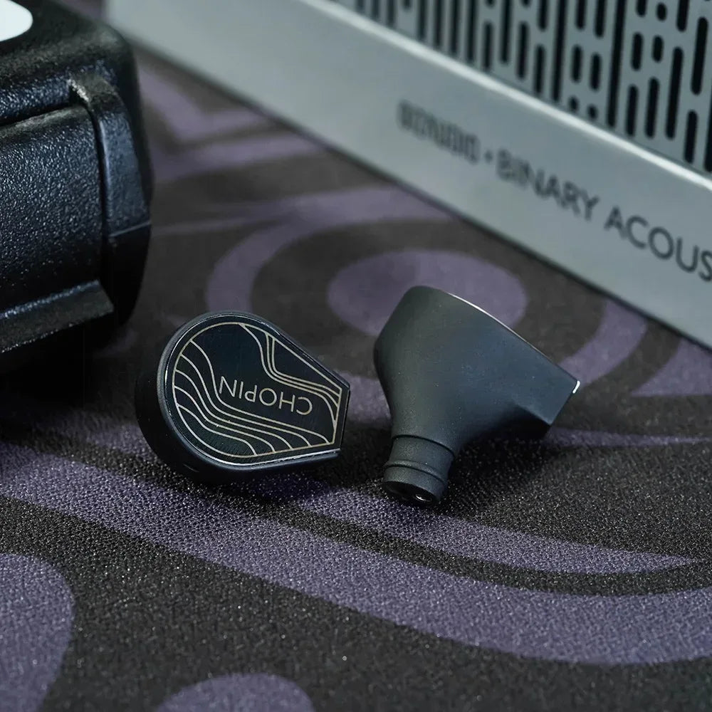 Binary Gizaudio Chopin IEMs | 1DD+3BA Hybrid HiFi Earphones | Tidesmit Tidesmit