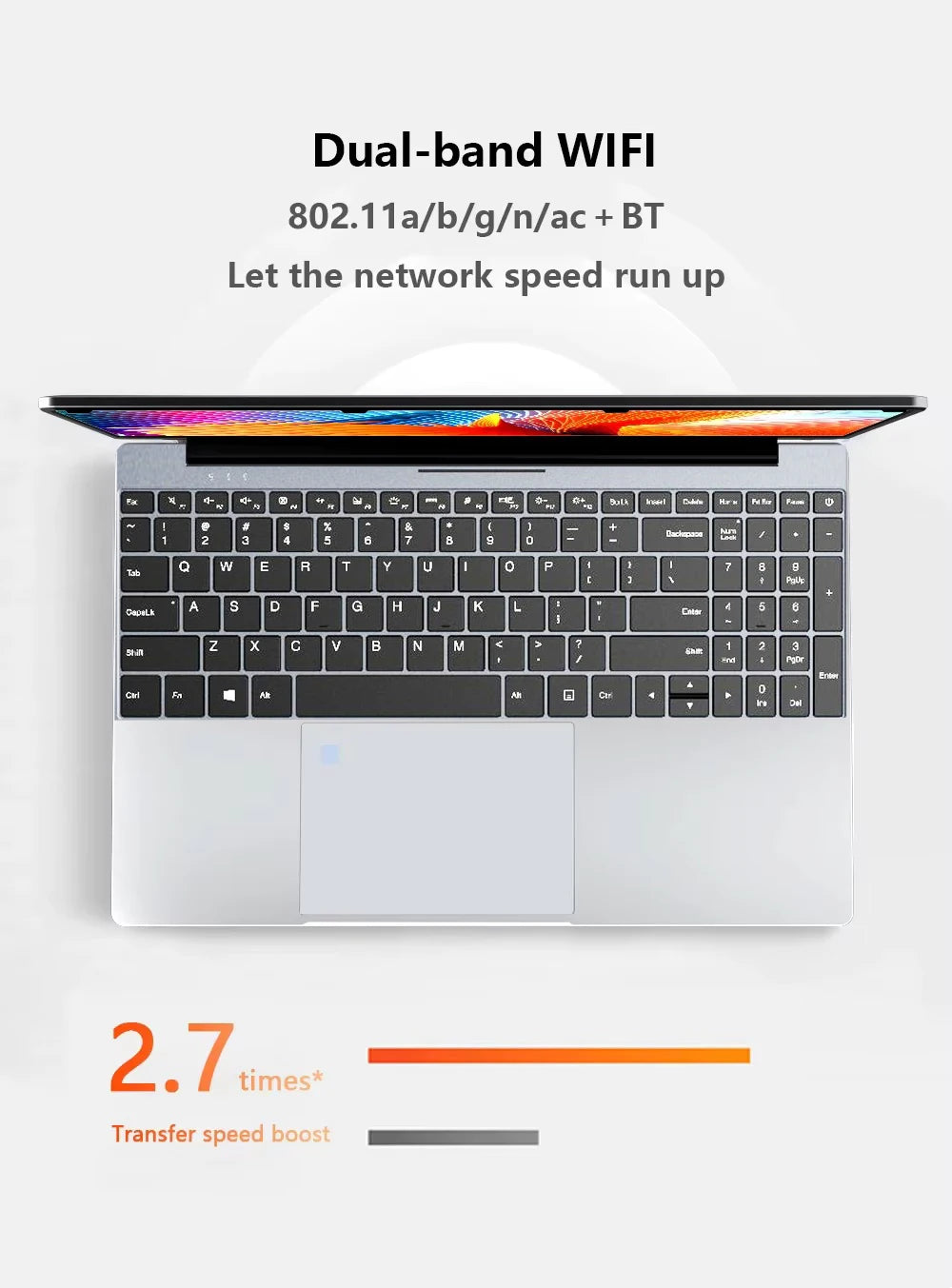 Intel i9 15.6" Windows 11 Laptop Computer Intel Core i9 10980HK 16GB 1TB Laptops Office Computer Fingerprint Unlock Notebook PC