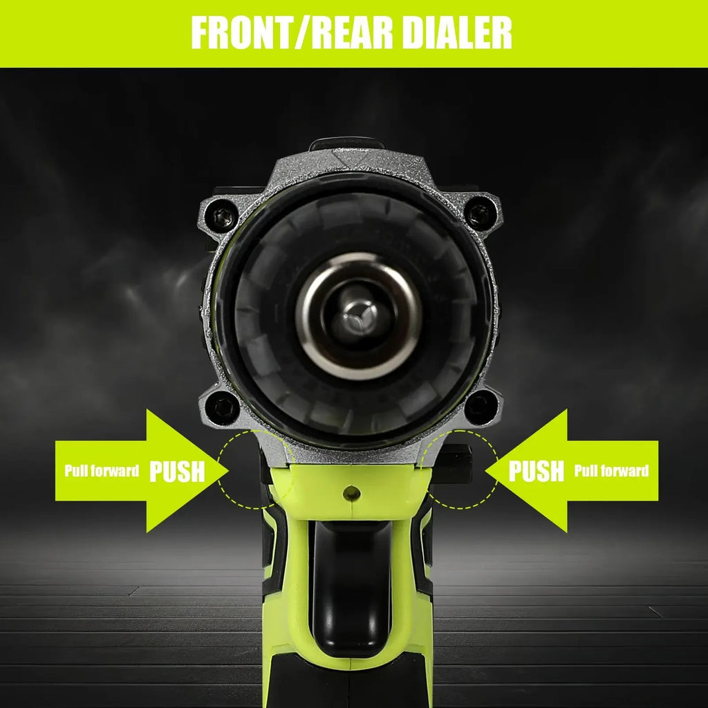 21V Cordless Impact Drill Electric Screwdriver Electric Perforator Handheld Mini Drill Wireless Li-Ion Power Tools