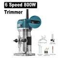 6.35MM Electric Trimmer Wood Milling Engraving Slotting Machine Versatile Woodworking Router Power Tool with Milling Cut