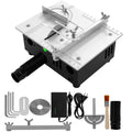 Mini Table Saw Electric Small Bench Saws Desktop Saw Household DIY PCB Model Cutting Tool Woodworking Lathe Machine 63mm Blade